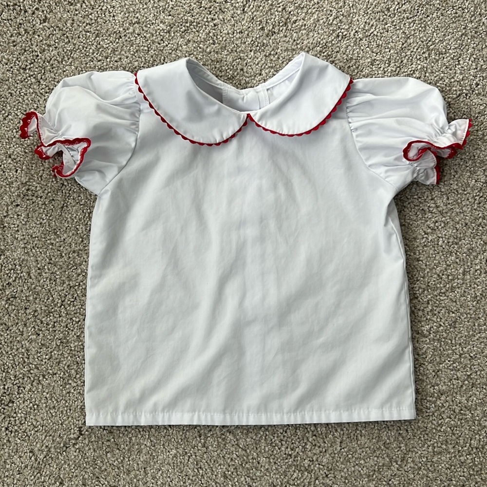 TBBC Maude’s Peter Pan Collared Shirt 3T